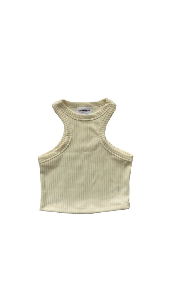 halter tank top vainilla